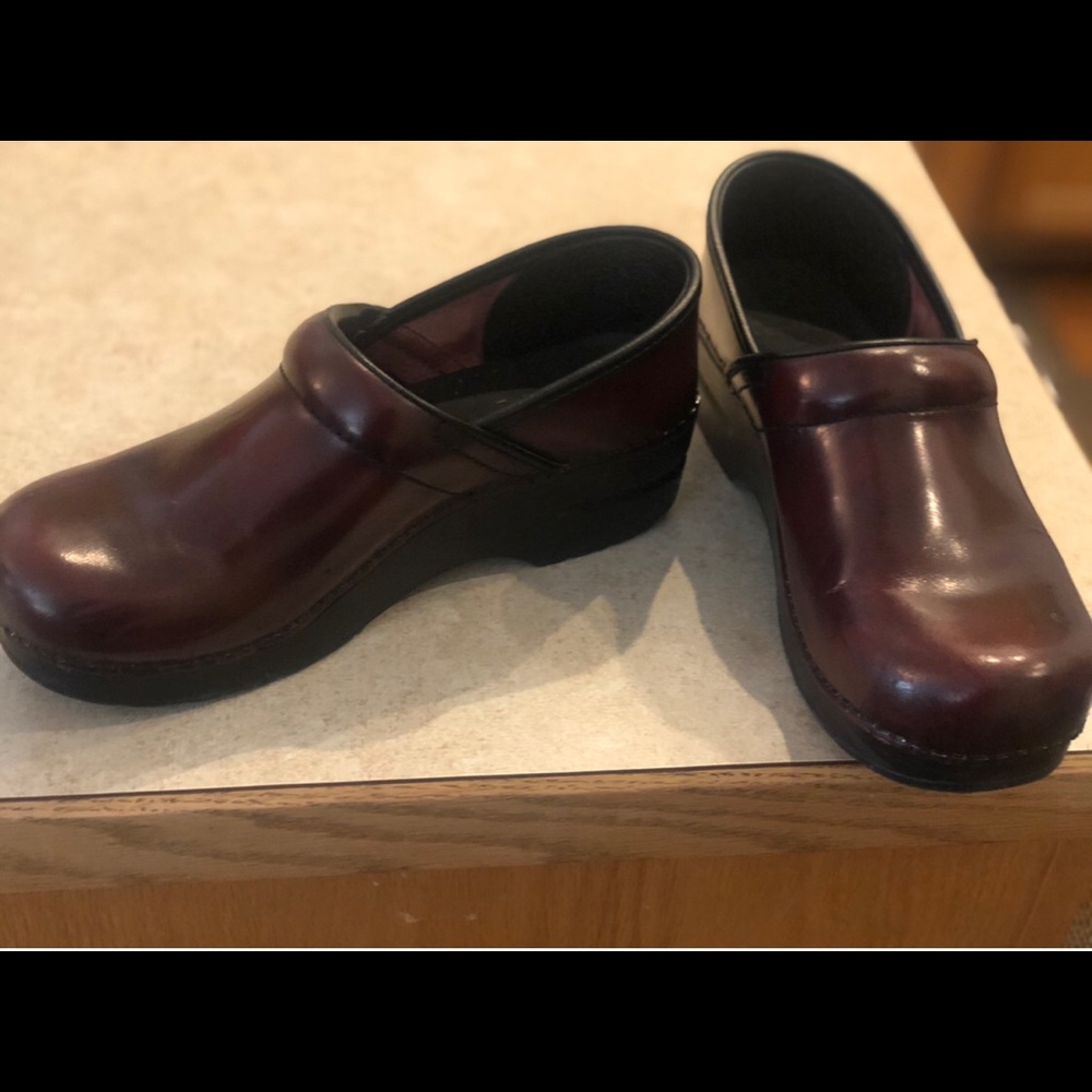Beautiful Dansko Clogs.
